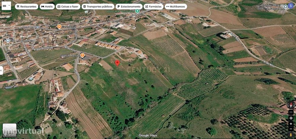 Plot of Land with Approved PIP | 3,680 m² | View of Serra de Montejunto