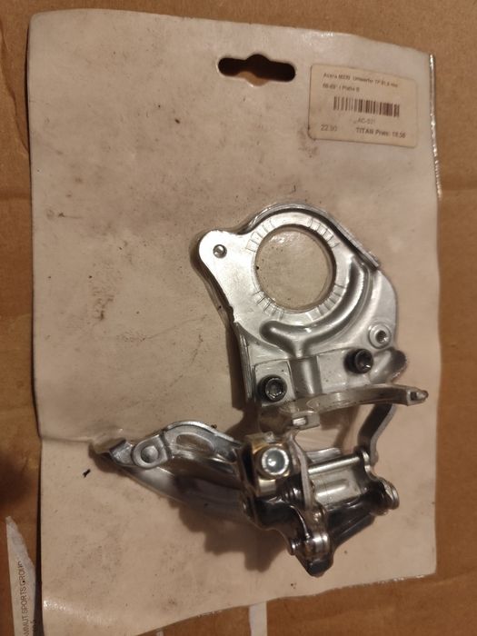 Przerzutka przednia Shimano Acera FD-M330, montaż pod support