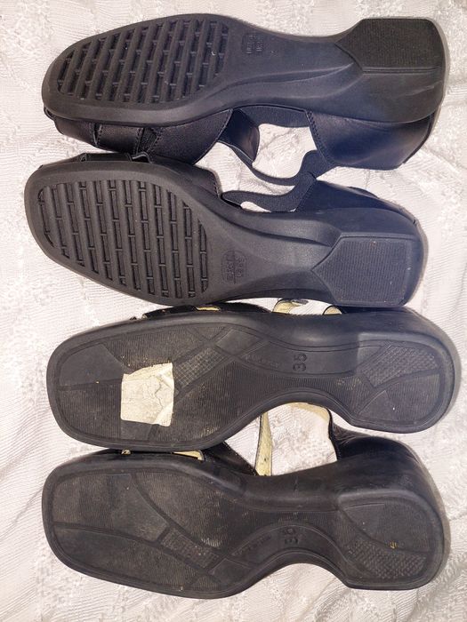 2 pares de sapatos 35/36