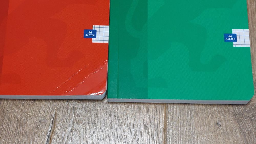 Zestaw 6x96 A5 w kratkę Oxford i Herliz Nowe