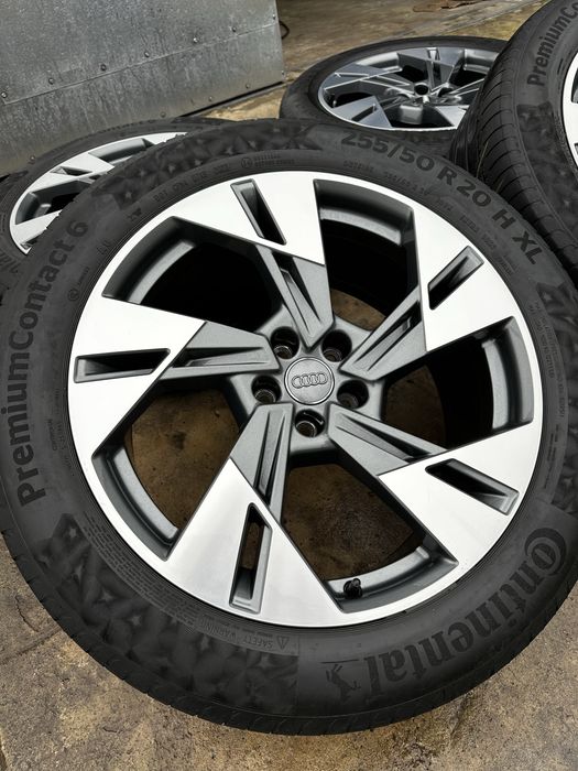 Диски 5/112 R20 +літні шини Audi E-Tron Q2 Q5 SQ5 A8 AllRoad Q3 Q4 R8