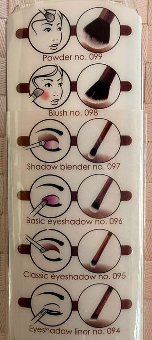 29 Pincéis de Maquilhagem Intervion Premium Line