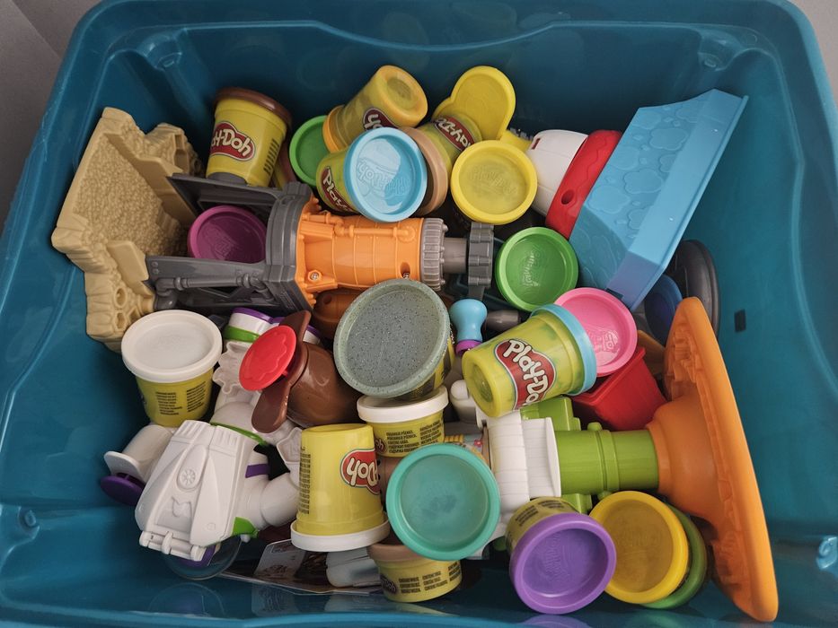 Ciastolina PLAY DOH zestaw zabawek + pudełko gratis