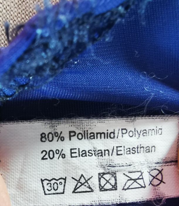 Strój kąpielowy jednoczęściowy dziewczęcy, kostium, 4 lata, 104 cm