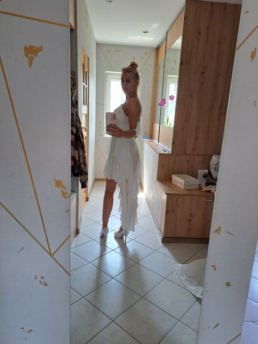 Sukienka suknia ślubna boho