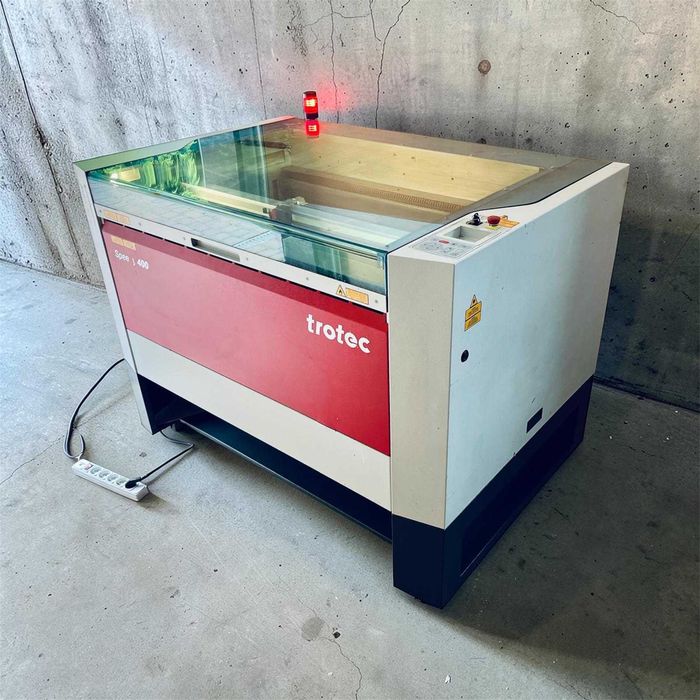 Trotec Speedy 400 60 Watt, Kamera JC Vision, wymieniona tuba z gw.