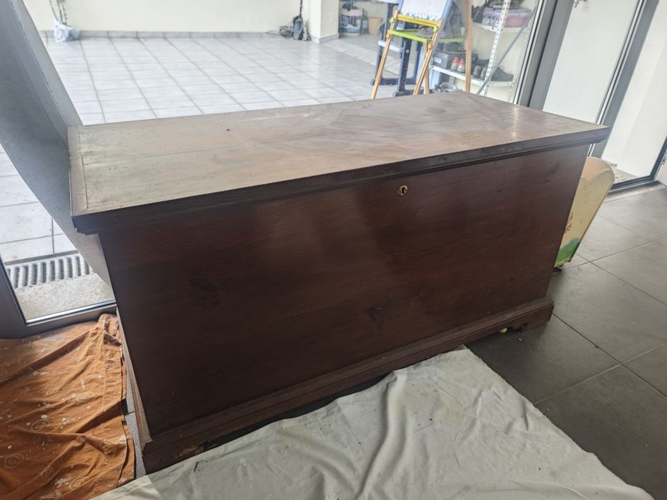 Arca em pinho - ótimo para restauro