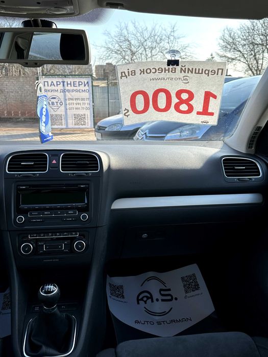 Продам Volkswagen Golf 2009 рік можлива розстрочка,кредит,обмін!