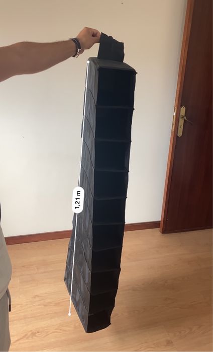 Arrumação de Sapatos de Tecido