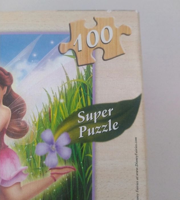 Puzzle e livro Sininho Disney