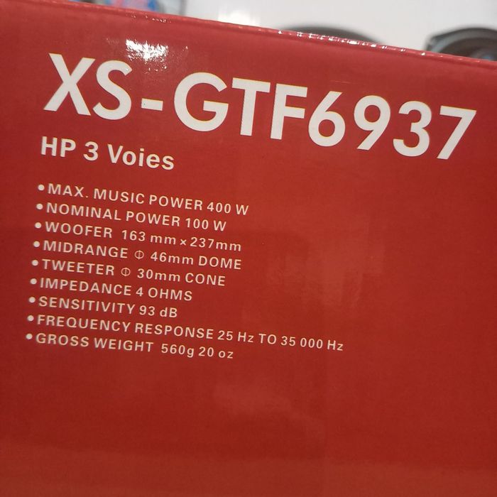 автоакустика 6×9 XS-GTF6937 • автодинаміки 6×9 динаміки в авто • овали