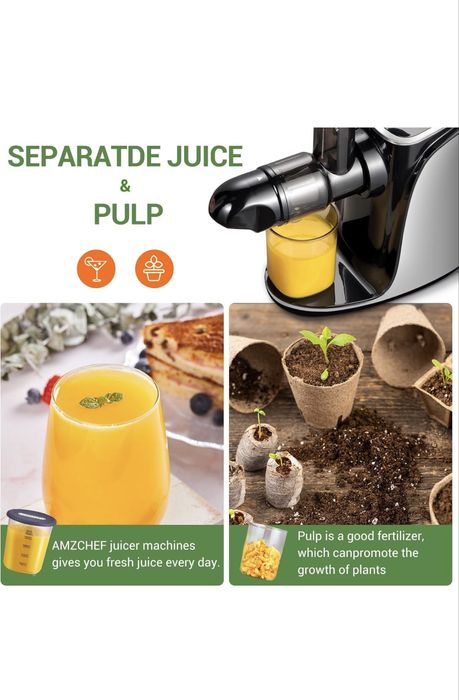 Соковижималка AMZCHEF GM3001