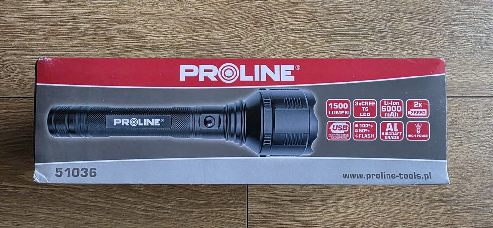 Latarka PROLINE model 51036 - NOWA