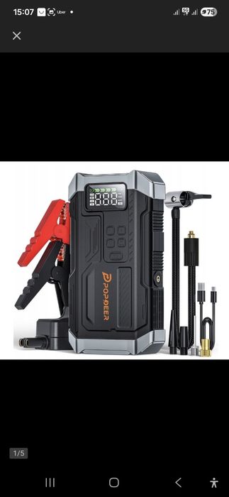 BOOSTER POPDEER PD-JA3  z Kompresorem 6w1