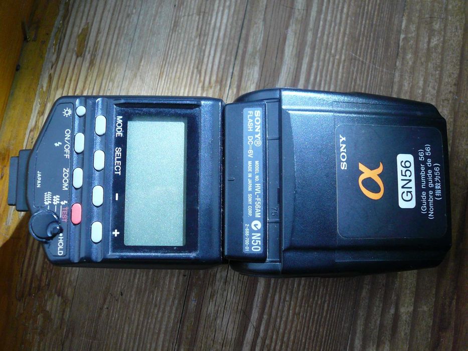 Minolta AF 50мм\1.7, фотоспалахи та інше для  Sony A = Minolta A.