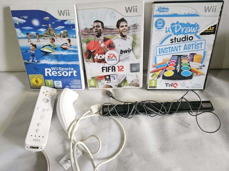 Wii mini com jogos64751208715266121