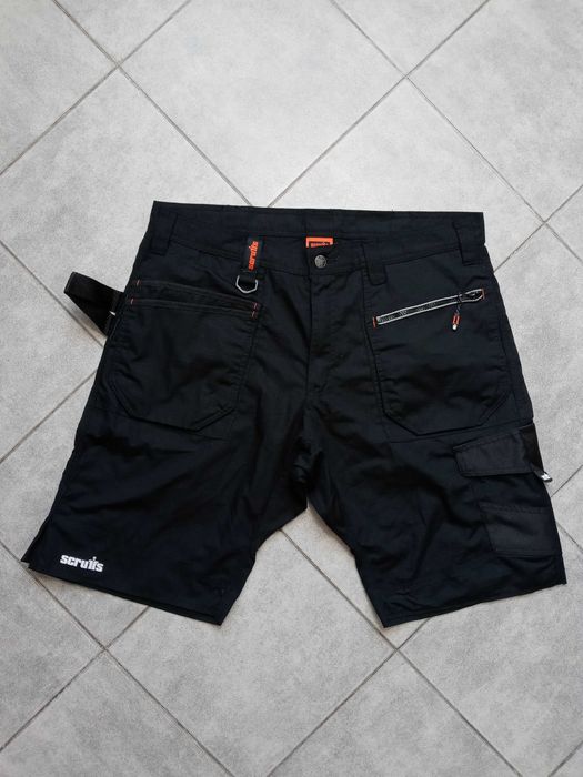 Szorty robocze Scruffs W38 męskie workwear cargo krótkie spodenki