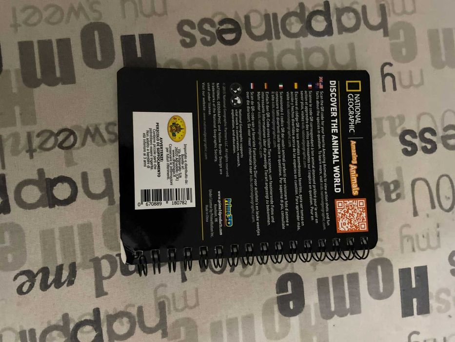 Caderno da National Geográfico