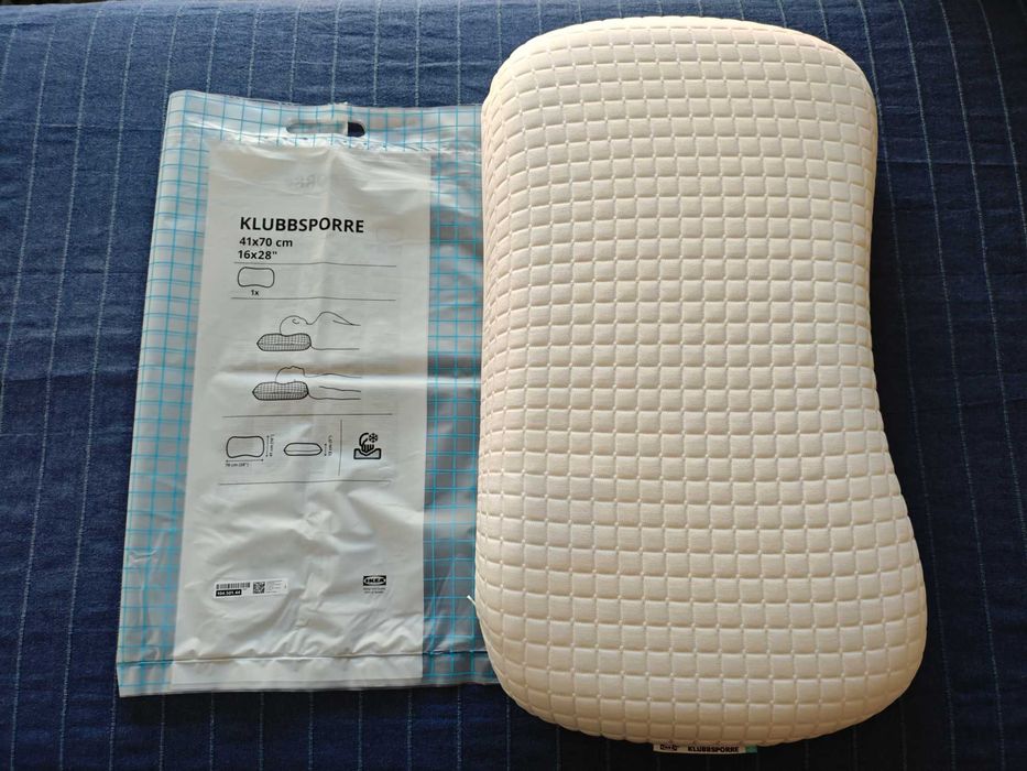 Almofada Ergonómica IKEA Klubbsporre, costas/lado, Nunca Usada