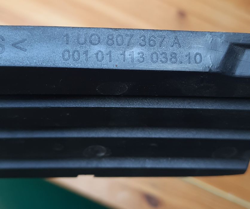 Kratka,zaślepka zderzaka lewa Skoda Octavia