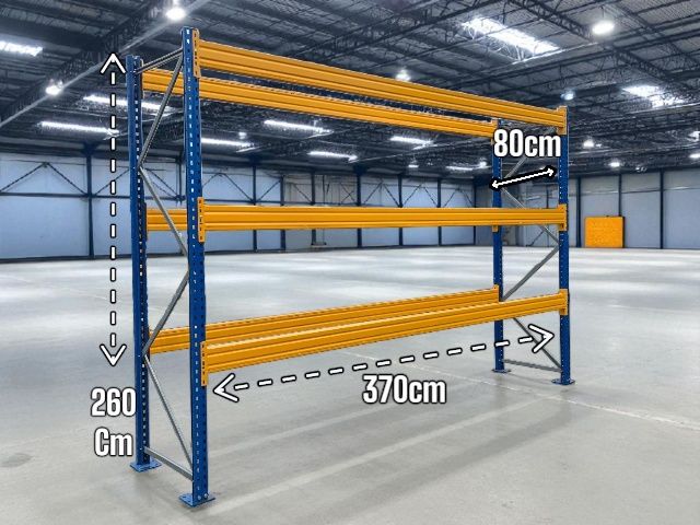 Regały magazynowe paletowe półkowe przemysłowe
