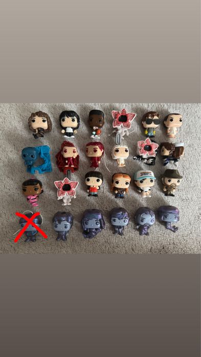 Figurki stranger things - kinder joy