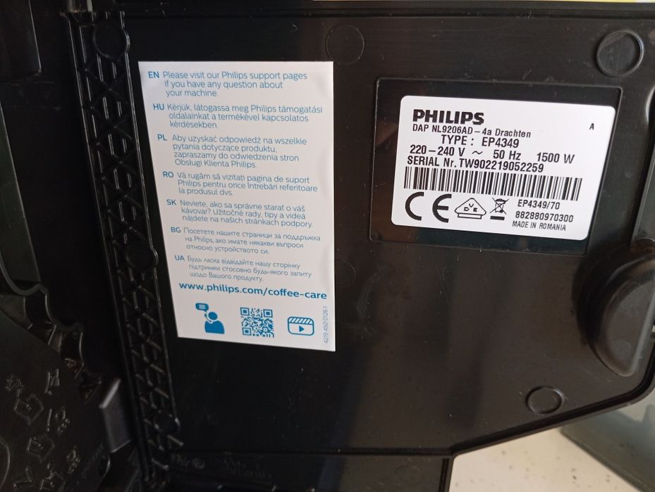 Ekspres do kawy Philips lattego 4300