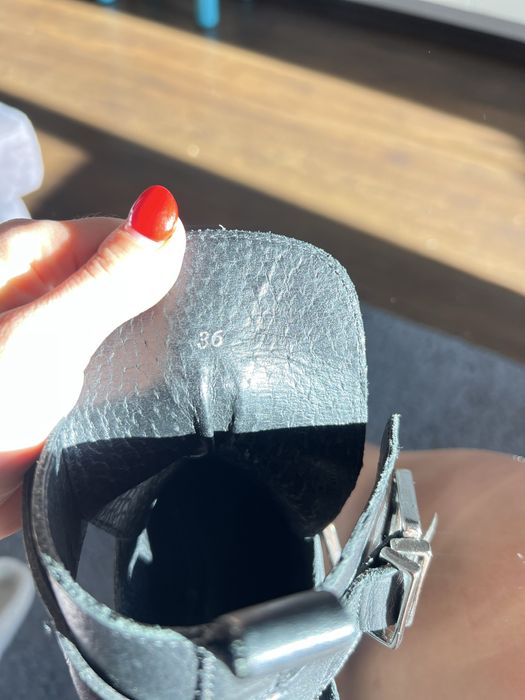 Шкіряні черевики 36р