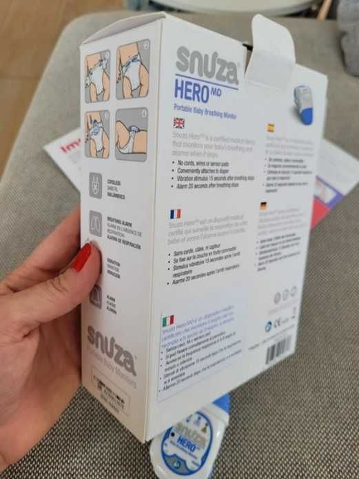 Snuza Hero - ainda na garantia!