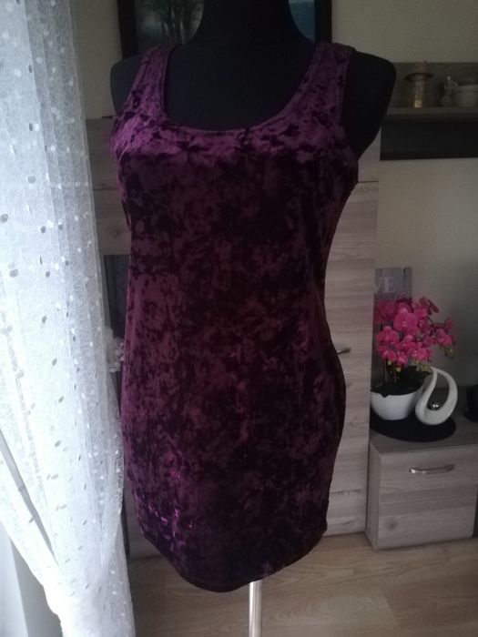 Dłuższa bluzka tunika z ozdobnymi kokardkami New Look r. 44 40 42