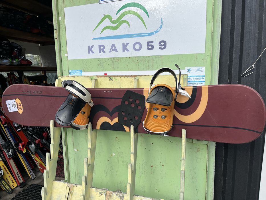 Deska snowboardowa 153 cm. Serwis Krako59