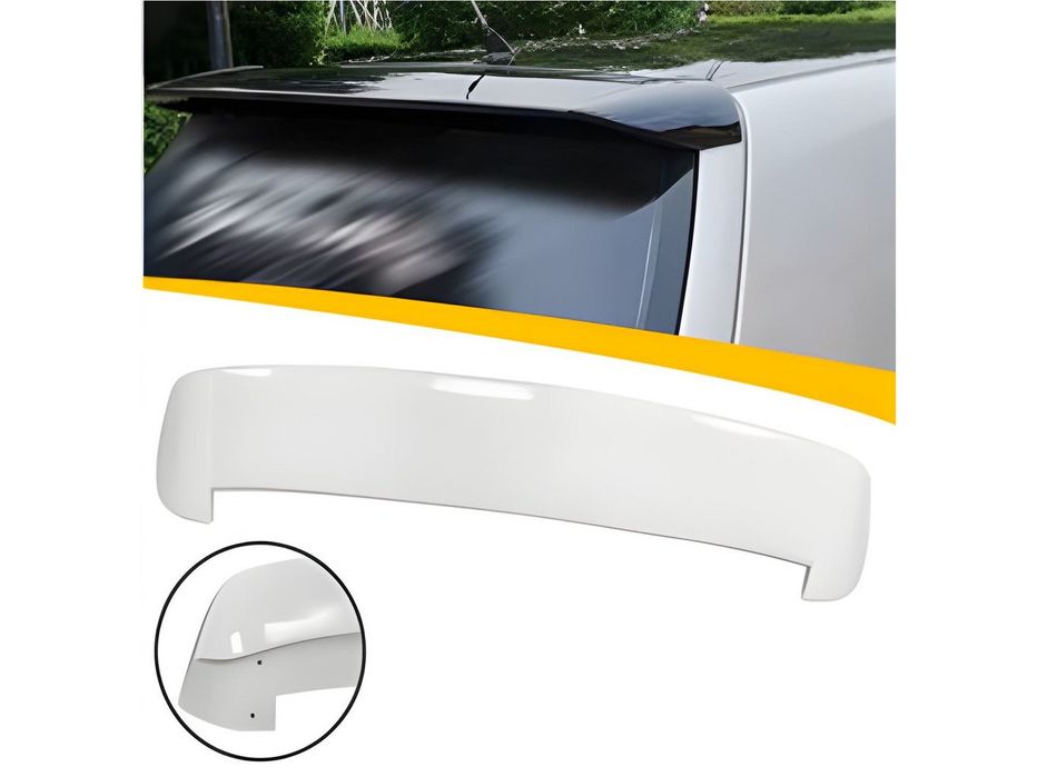 Volkswagen Golf 4 1997-2006 рр. Спойлер DPT V-1 (HB, чорний глянець)