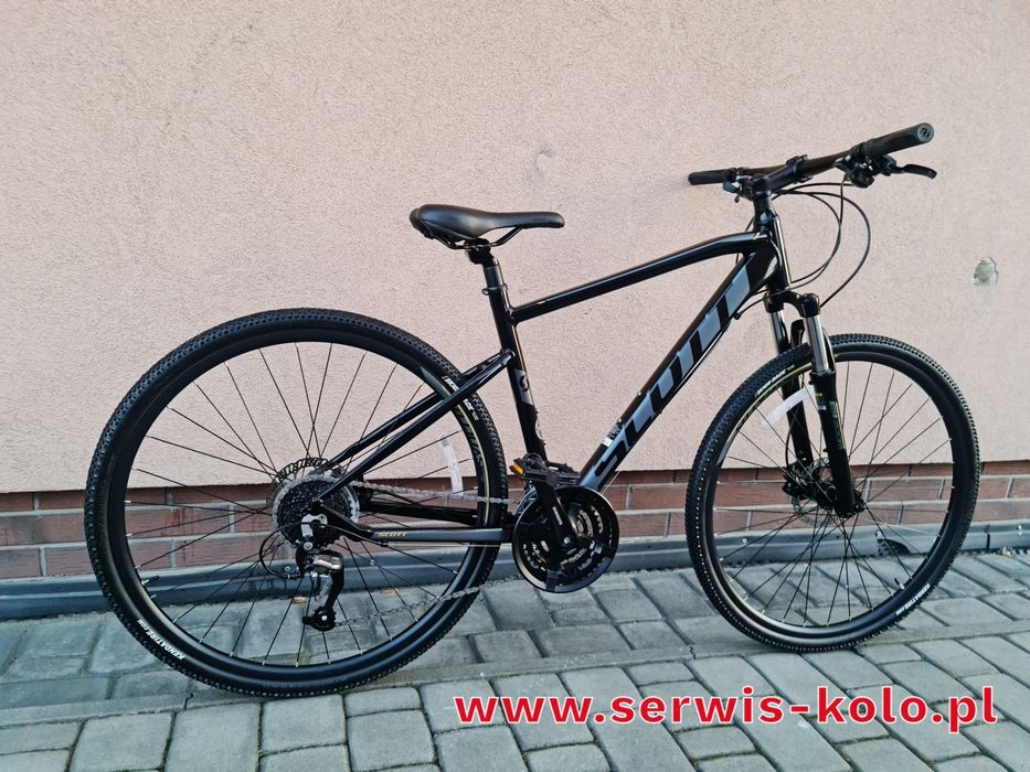 Rower męski crossowy SCOTT koła 28 SHIMANO ALTUS aluminium rabat