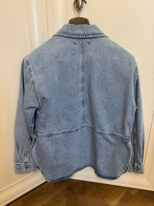 Джинсова сорочка Zara на дівчинку 13-14р