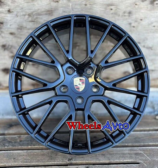 диски R20 5x130 Porsche Cayenne Audi Q7 черные разноширокие