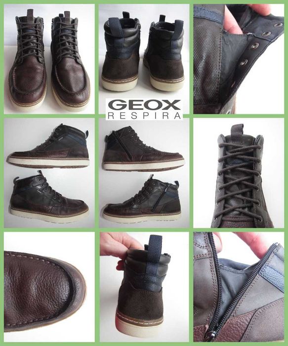 Ботинки мембранные, хайтопы Geox U Mattias B ABX Amphibiox р 46 (30см)