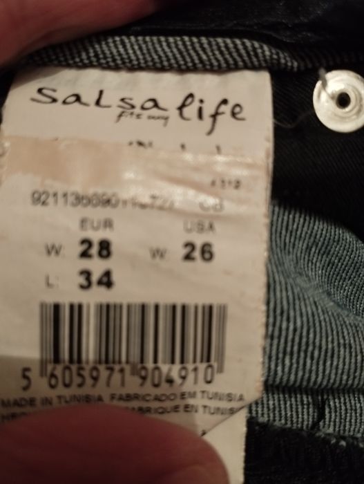 Calça ganga mulher Salsa tam.36 ótimo estado