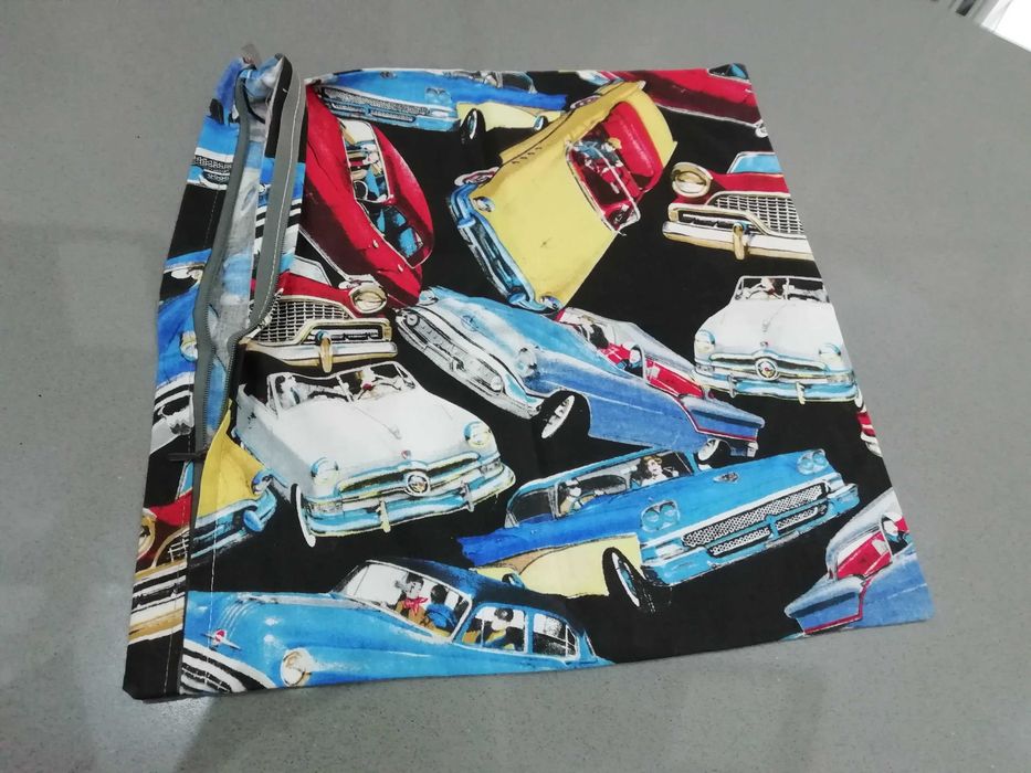 Almofada Automóveis Americanos Clássicos, Vintage, Anos 50
