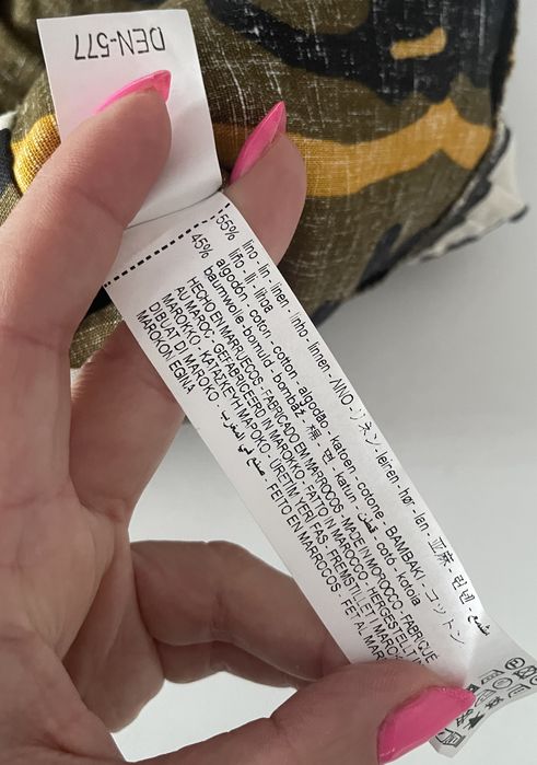 4E Zara spódnica moro nowoczesna kwiaty M mini urocza rarytas