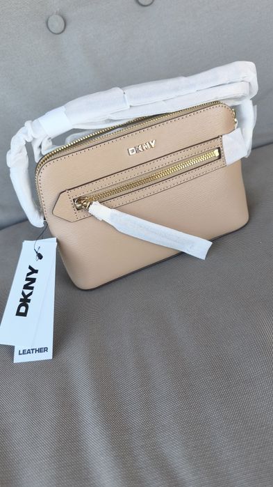 Torebka skórzana DKNY