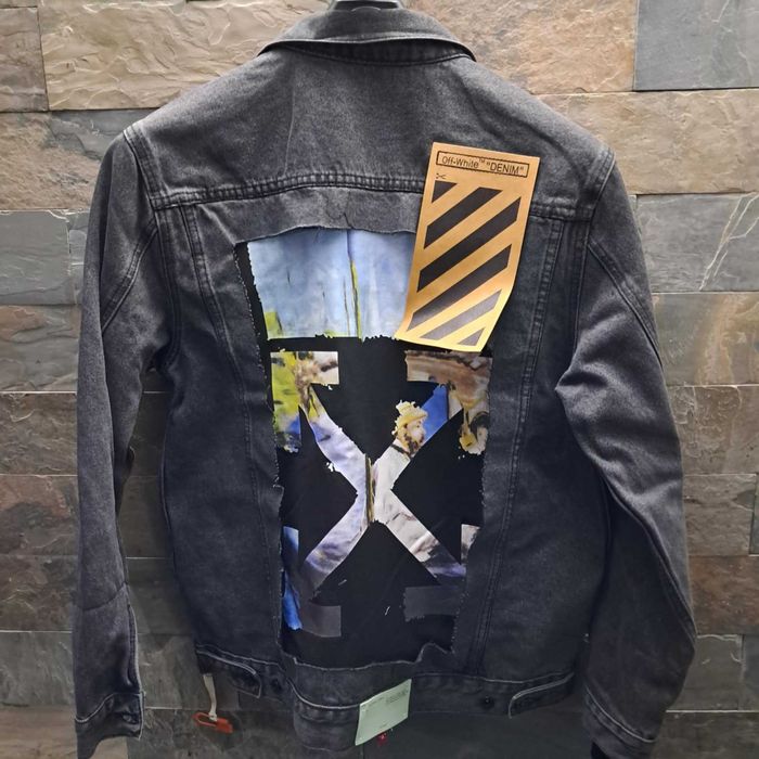 Kurtka Jeans Off White rozmiar M