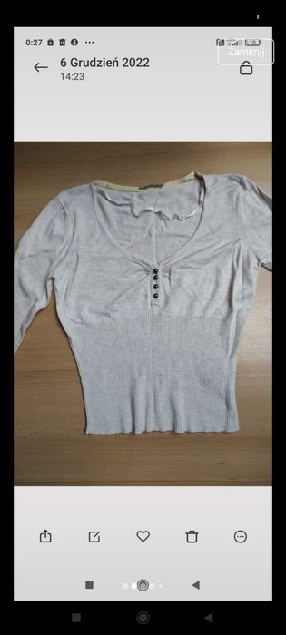 Sweterek damski M L Orsay