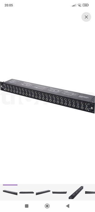 Patchbay Neutrik (3 unidades)