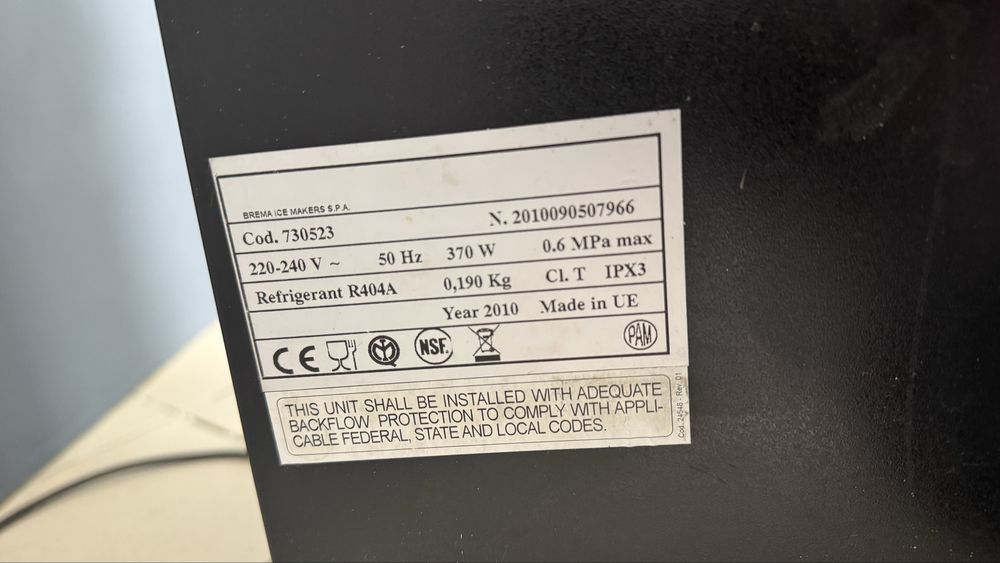 Льодогенератор Electrolux / BREMA