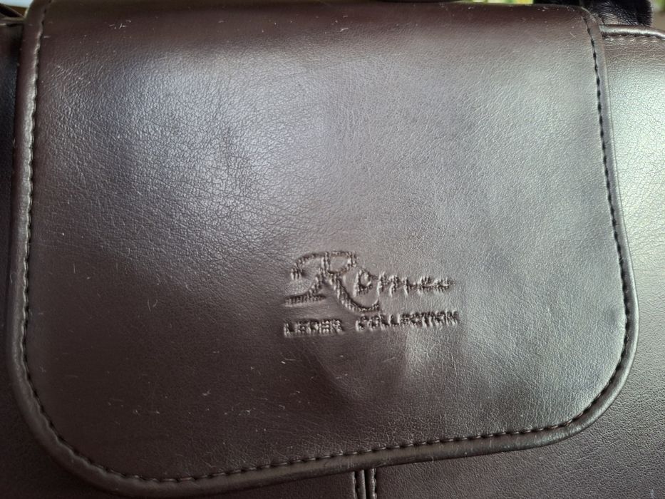 Torebka damska. Romeo Leder Collection. Brązowa. Używana.