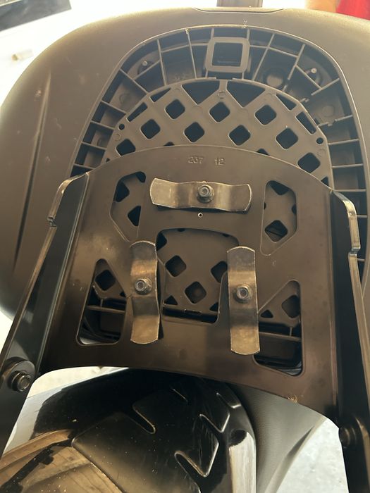 Suporte e top case para yamha fazer 600