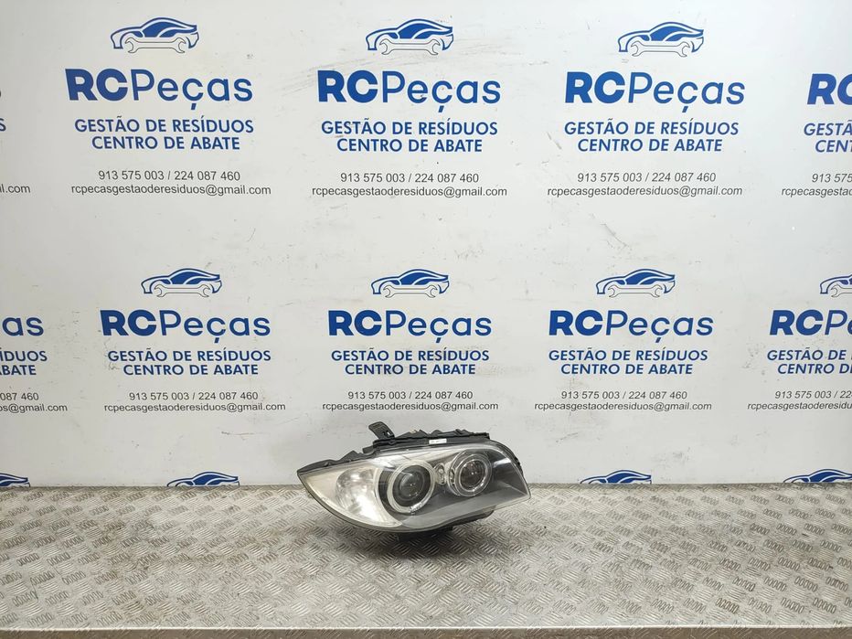 Ótica Direita BiXénon BMW Serie 1 E81 E82 E87 E88 2004 a 2011