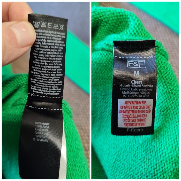 Светр святковий новорічний ельф /М