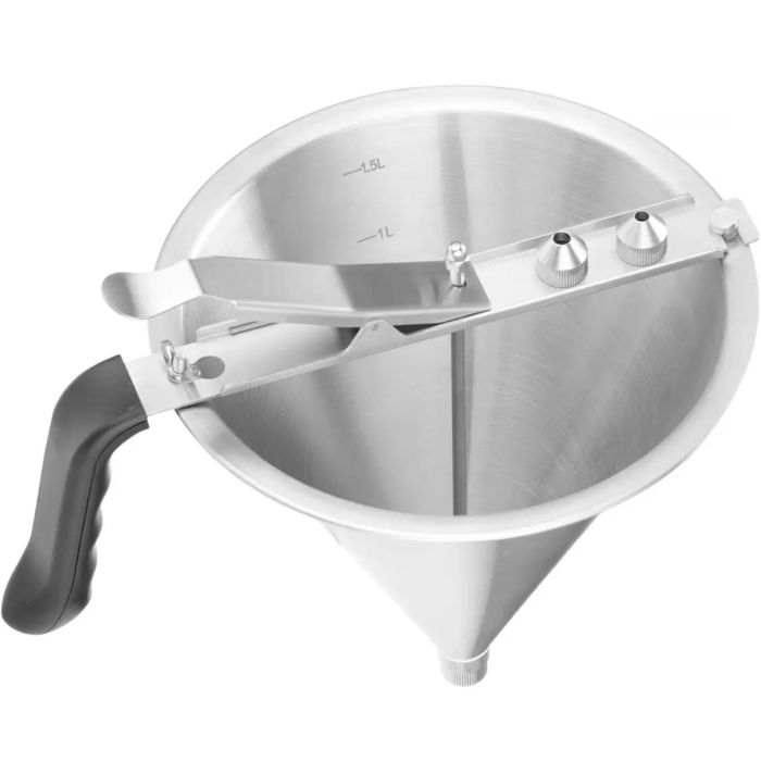 Dozownik pistolet stalowy do sosów i kremów - hendi 551806