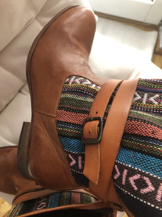 Botki skorzane 38 Portugalia